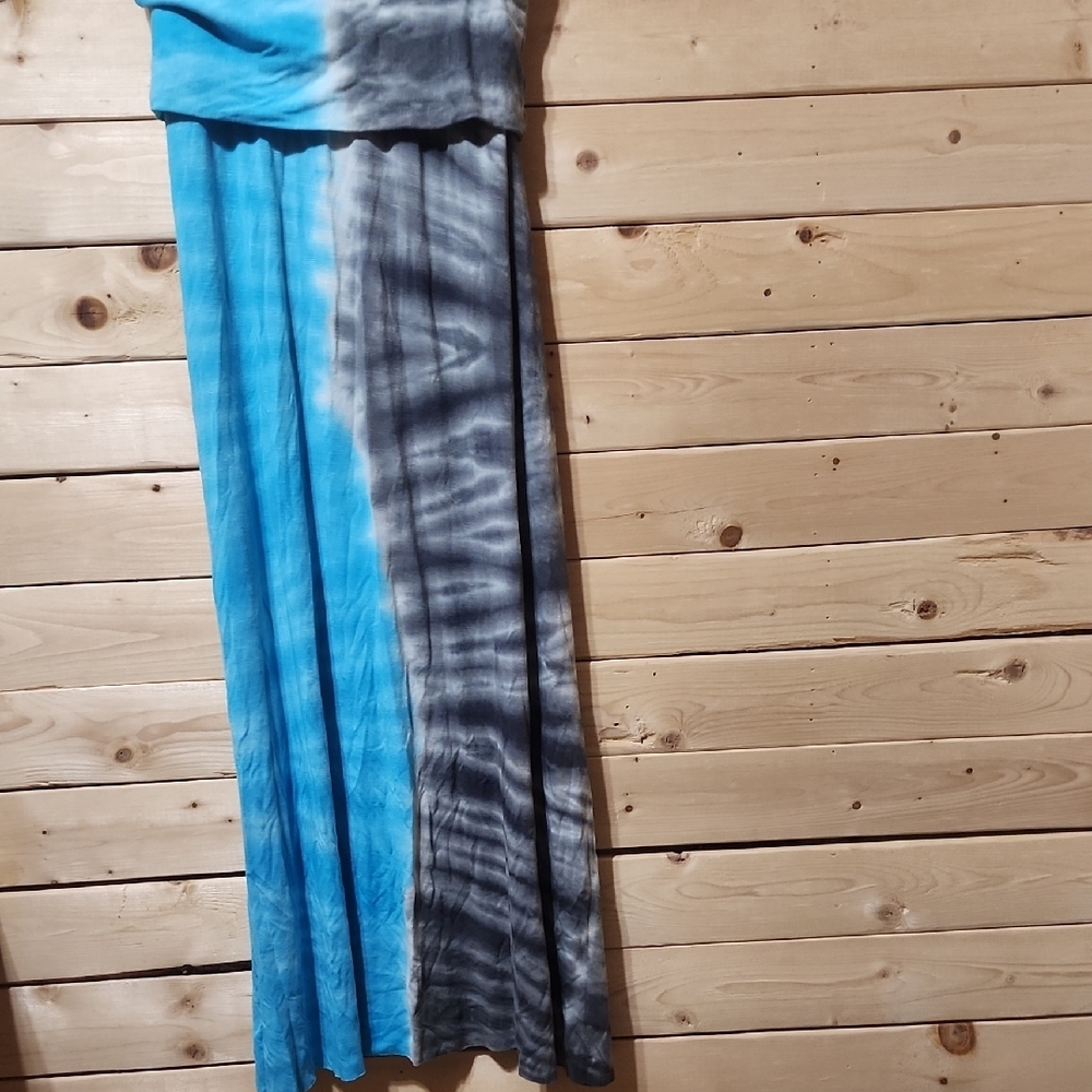 Lucky Brand Tie-Dye Maxi Skirt Size Med-Large